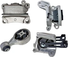 K4129 Engine Motor & Transmission Mount Kit 4pc Compatible with Fits... 