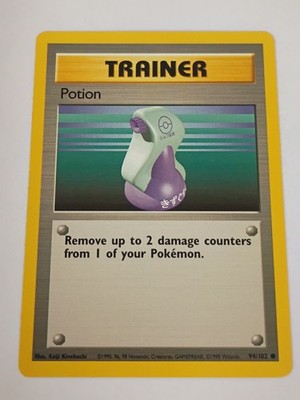 Potion 94/102 Base Set Trainer Common Regular English 1999 WOTC