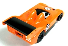Ho Slot Cars, Rare New Old Stock, Fast High Performance, lightweight Lola orange