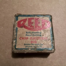 Vintage Reed Chip Ejecting Die 2” x 2” NOS