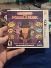 Professor Layton and the Miracle Mask Nintendo 3DS W/ Manual Tested And Works