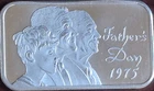 1975 Madison Mint Father's Day1oz .999 Fine Silver Art Bar