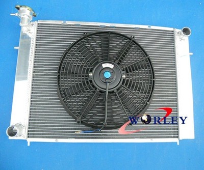 Alloy Radiator COMMODORE V8 VG VL VN VP VR VS 1986-1997 For HOLDEN MT & Fan