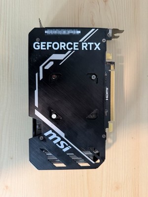 MSI GeForce RTX 4060 Ti VENTUS 2X BLACK OC 16GB *NOT WORKING* | eBay