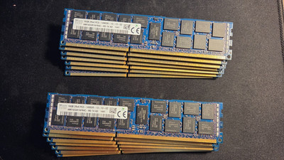 16GB SK Hynix 2Rx4 PC3-14900R DDR3 RDIMM ECC HMT42GR7AFR4C-RD