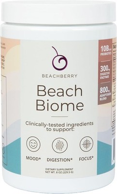 BeachBiome   Gut Health & Brain Support Daily Powder   Digestive & Cognitive B