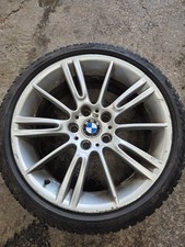 BMW MV3 18" Front Alloy Wheel 8J OEM Silver 8036933 & TYRE 225/40ZR18