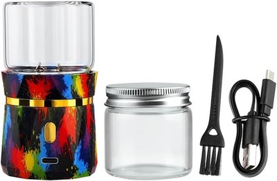Electric Grinder, Small Spice Grinder Electric Grinders Mini Size 2inx3.5inch...