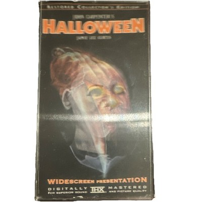 Anchor Bay Halloween VHS Collector's Edition Carpenter Curtis Pleasence