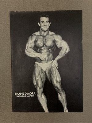Shane Dimora Bodybuilding Posing Photo Page Taken From Magazine