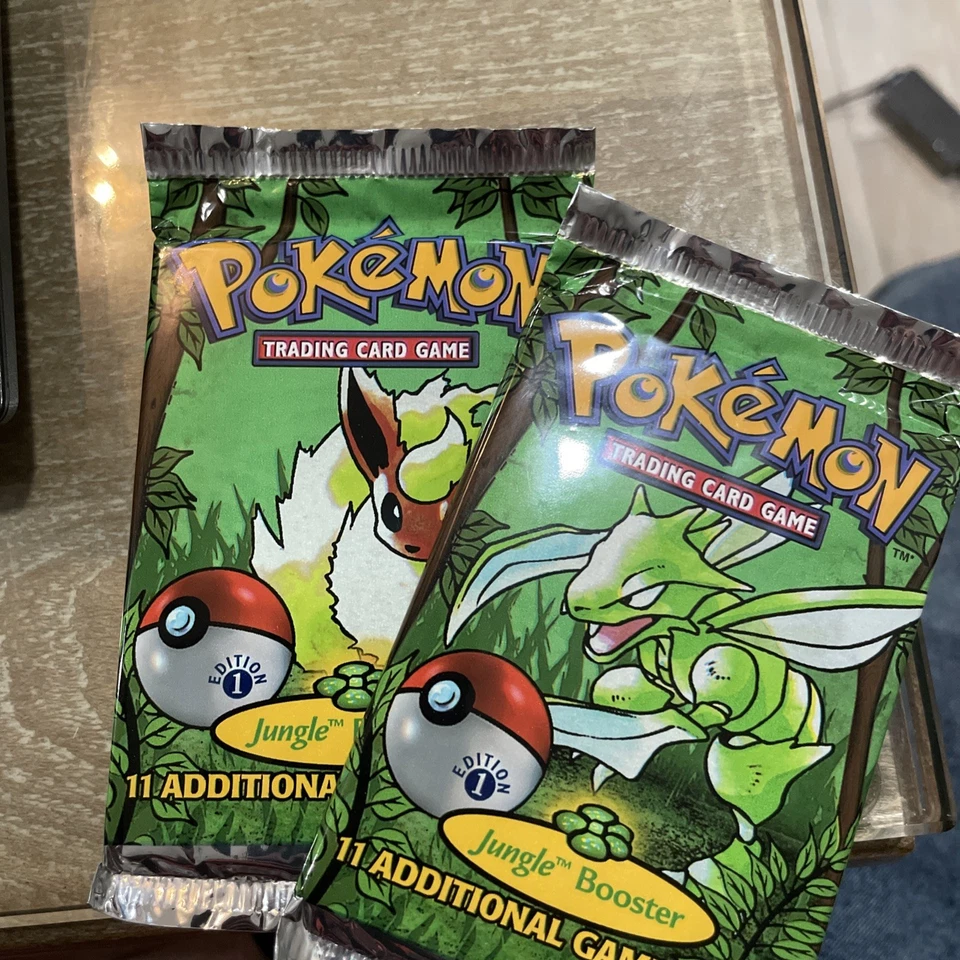 Набор бустеров Wizards of the Coast первое издание Pokemon Jungle - Изображение 4 из 4