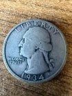 1934 Washington Quarter -