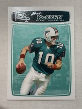 Topps 2008 Rookie Progression Josh McCown #6 Miami Dolphins Football Card. rookie card picture