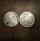 Buffalo Silver Round 1 oz .999 Lot Of 4