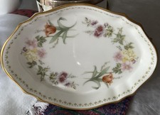 Wedgwood Mirabelle Floral Bone China piatto da portata ovale piccolo