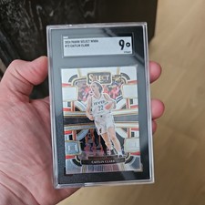 2024 Panini Select WNBA Caitlin Clark Rookie RC SGC 9 Mint #72 Indiana Fever