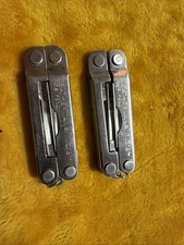 LEATHERMAN Micra Multi-Tool Knife Scissors Works SUPER NICE Set!!!  (Lot Of 2)
