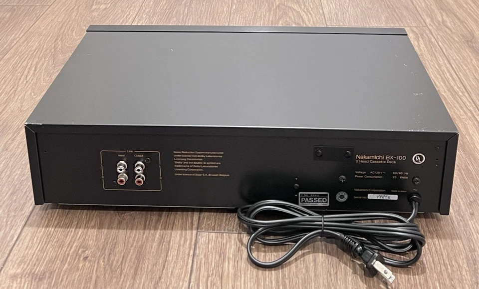 Nakamichi BX-100 2 Head Cassette Deck - Image 3 of 4