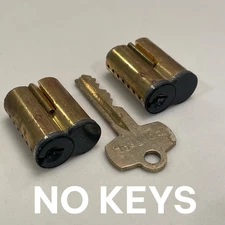 2 Bronze A-Keyway CORE Lock, 7 Pin SFIC, -Control Key Only  Locksmith, Locksport