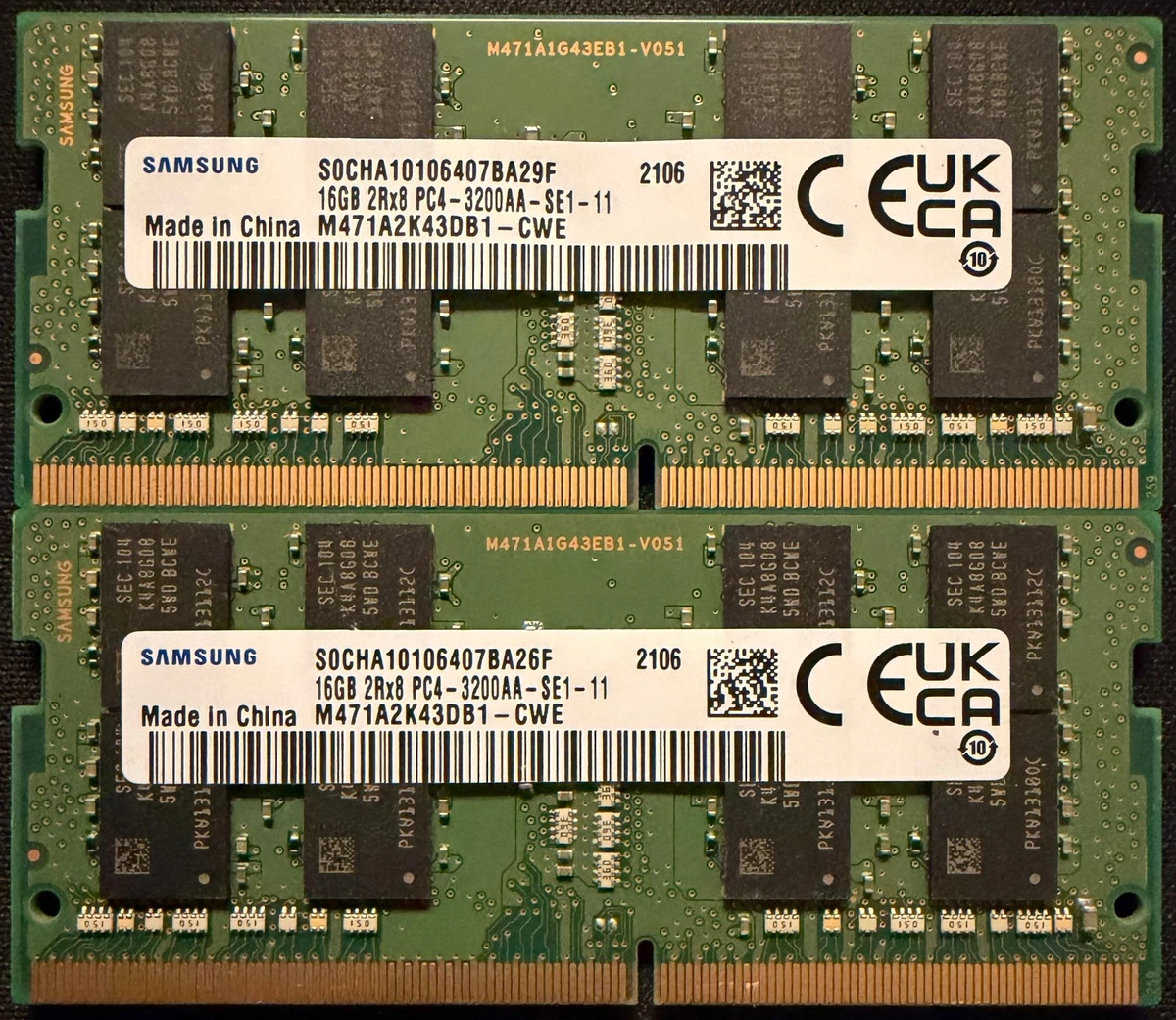 32GB SO-DIMM Computer DDR4 SDRAM for sale - eBay