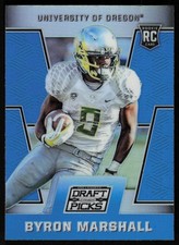 2016 Panini Prizm Collegiate Draft Picks Blue Prizm Byron Marshall RC Oregon