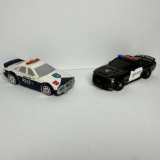 Figuras de policía Transformers Leyendas de la película Barricada 07 y Spy Changers Prowl 01