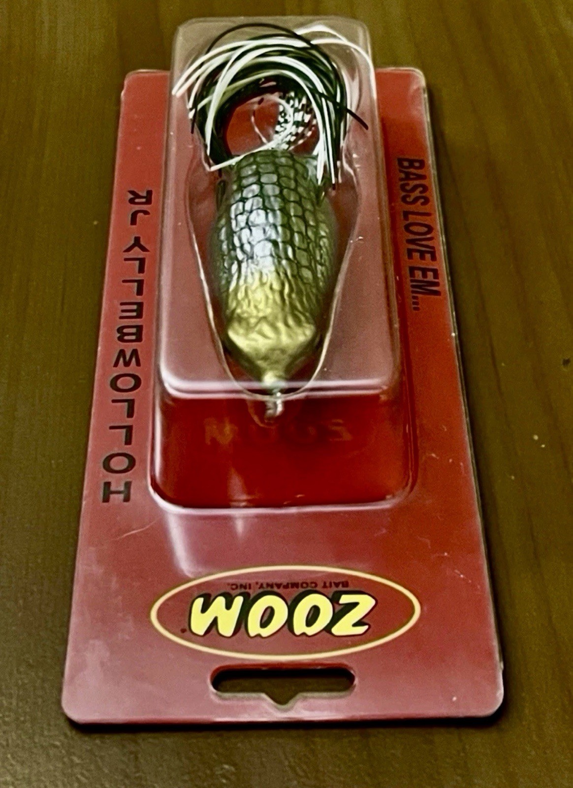 1 Zoom Bait Company Hollow Belly Jr Frog 142-397 Topwater Lures SHAD - NEW - Image 4