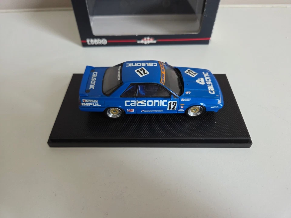 Ebbro 1/43 Calsonic Nissan Skyline GT-R Hoshino/Kitama - #12 JTCC 1988 - 43672 - Immagine 3 di 4