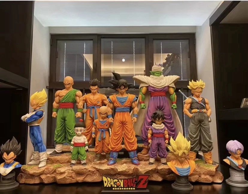 Dragon Ball Z Set Complet 9 Figurines Du tournoi Final Équipe Team Sangoku - Photo 3/3