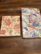 Two Photo Albums for 4 x 6 Pictures Floral Covers