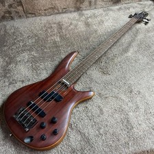 Ibanez HSR-1300 Paduak Natural 5 String Electric Bass Guitar Wenge Neck Used JP