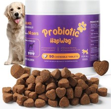 Dogs 90 Dog Probiotics Chews Digestive Enzymes  Prebiotics Support Gut Health
