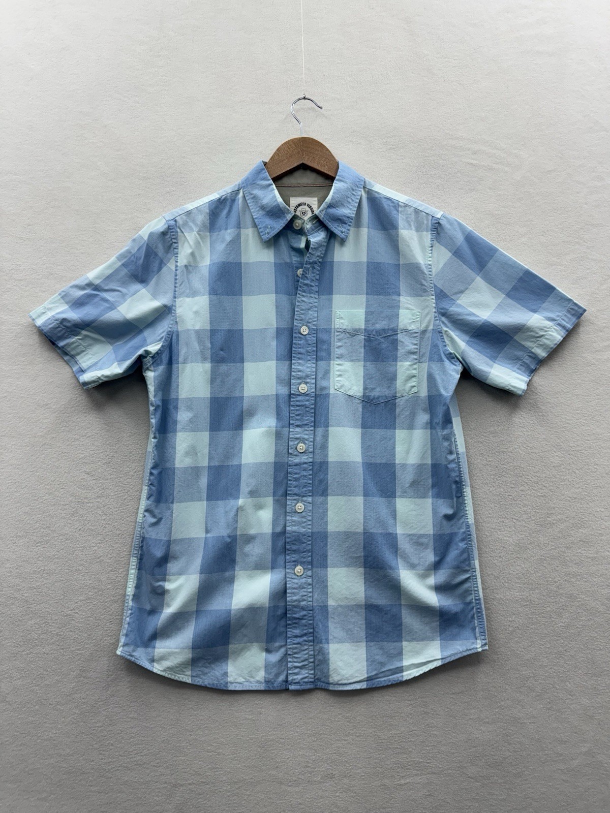 Customized Version Mens Small Button Up Shirt Sho… - image 1