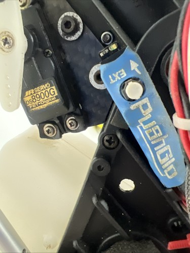 Thunder Tiger Raptor 50 RC Helicopter W/ O.S Max SX 50 Engine. *Untested - Picture 14 of 21