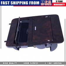 Woodgrain Center Console Cup Holderstorage Trucks Suv For Cadillac Chevrolet