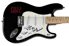 Paula Abdul Signed Autograph Electric Guitar Forever Your Girl Singer BAS COA