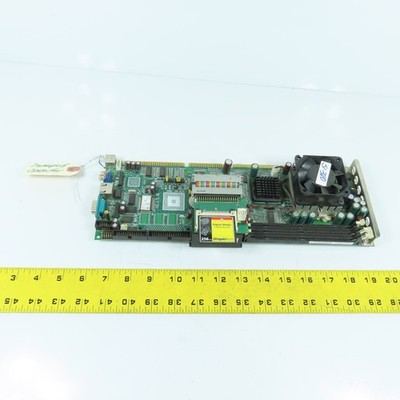Advantech PCA-6180 Rev B1 Motherboard CPU 1906618004 W/ 256 MB Card