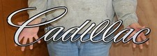 Cadillac Script Metal Wall Sign Large - 30 X 9 Cadillac Script Metal Wall Sign Large - 30 X 9