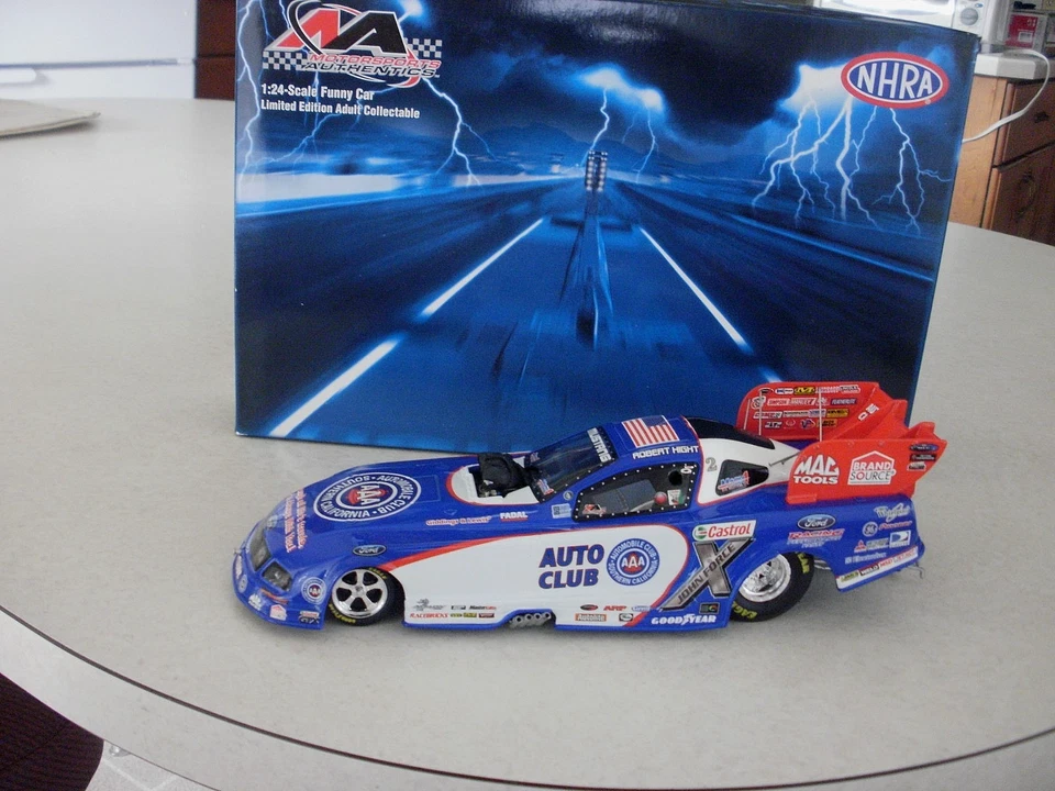 NHRA 1/24ROBERT HIGHT 2007 AAA MUSTANG FUNNY CAR # 508 - Image 2 of 4