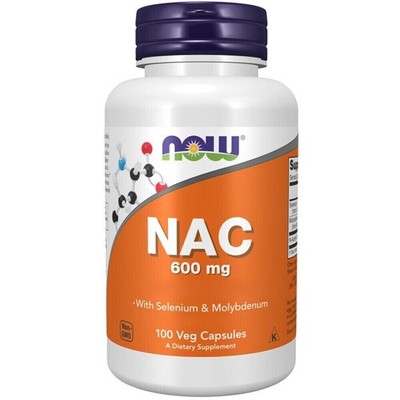 Now Foods, NAC, 600mg, 100 Veg. Kapseln