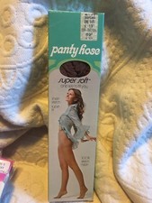 Vintage Super Soft Tropicana nude pantyhose w/ model One Size