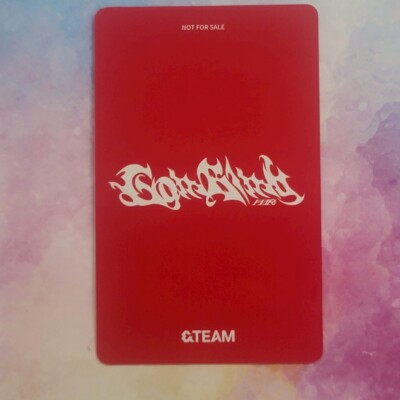 &TEAM 月狼 Go in Blind 3rd Single JAPAN Luckydraw photo card