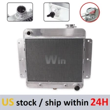 3Rows All Aluminum Radiator For 1962-1967 Chevrolet Chevy II Nova 3.2L l6 AT