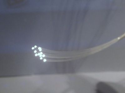 Lichtfaser, Lichtleiter  PMMA //  Licht wo immer Sie wollen / flexible 1,0 mm 