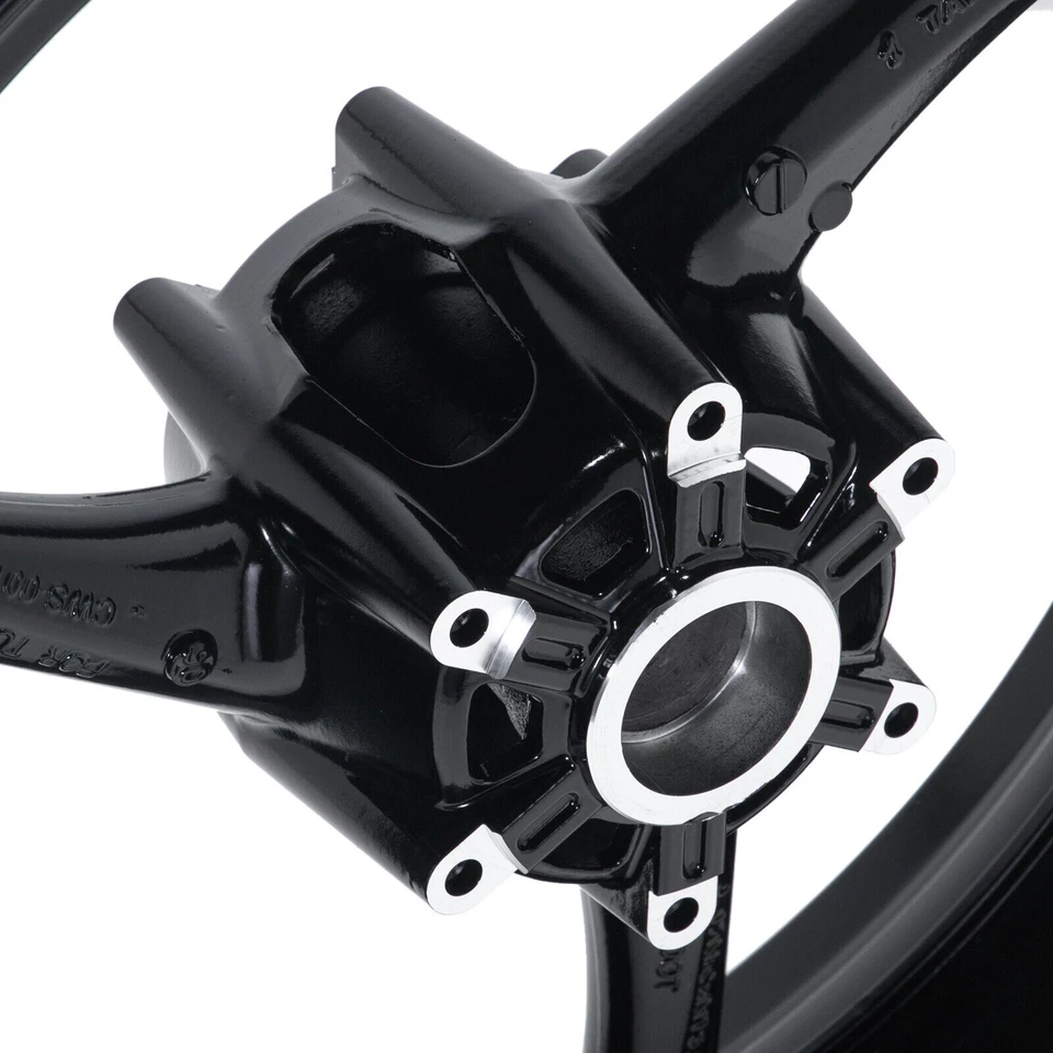 New GLOSS BLACK Front Wheel Rim 17''x3.5'' for SUZUKI GSXR600 GSXR750 2011-2024 Foto 4 de 4