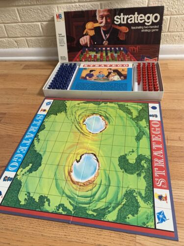 Vintage Stratego Board Game 1975  Milton Bradley 4916 missing 3 pieces - Picture 1 of 5