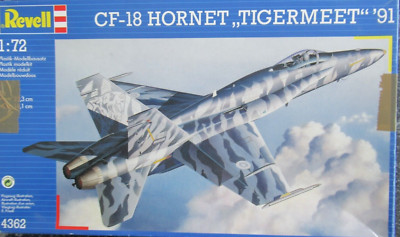 Revell Bausatz 1:72  CF-18 Hornet Tiger MEET Art Nr 4362