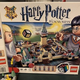 LEGO 3862 Harry Potter Hogwarts Board Game Retired 100% COMPLETE.