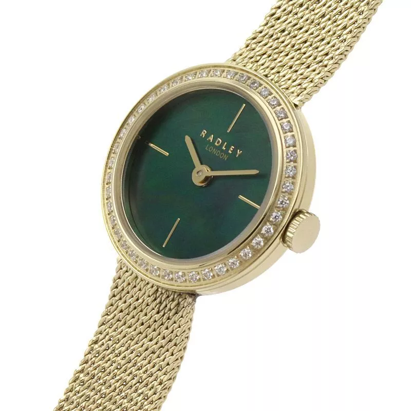 Green radley watch sale