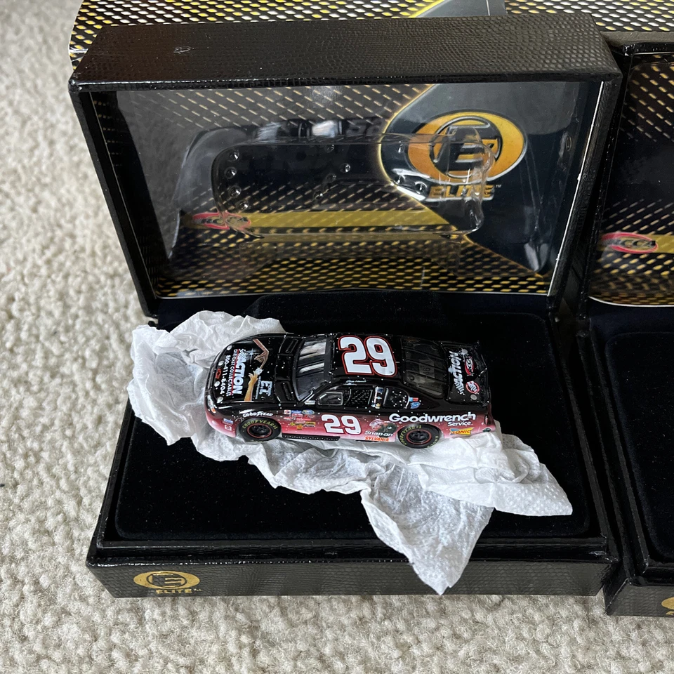 #29 KEVIN HARVICK 2002 GM GOODWRENCH ACTION E.T. 1/64 RCCA ELITE  LOT OF TWO - Image 2 of 4